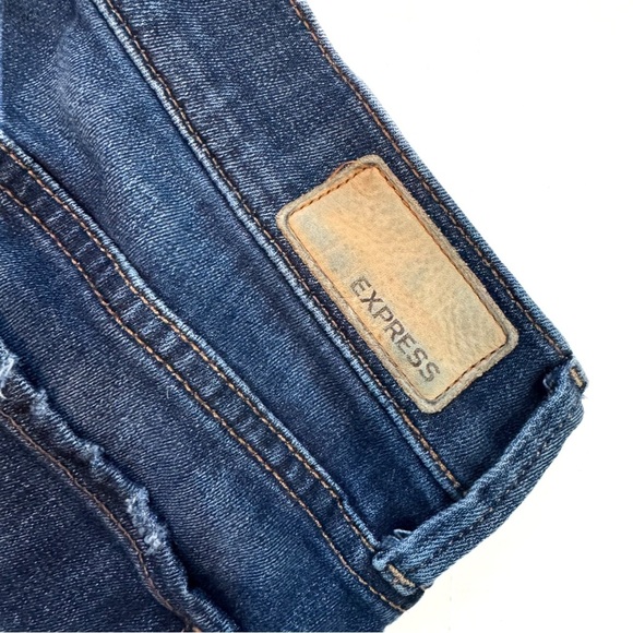 Express medium wash mid rise jegging ❤️ - Picture 6 of 10